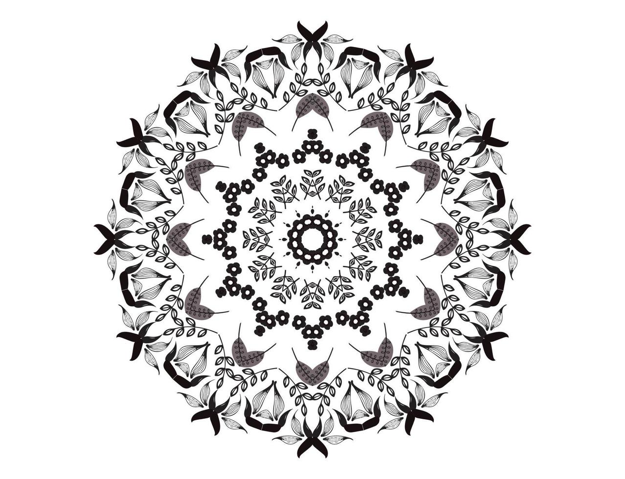 Mandala Design, mandala background ,mandala design for coloring page vector
