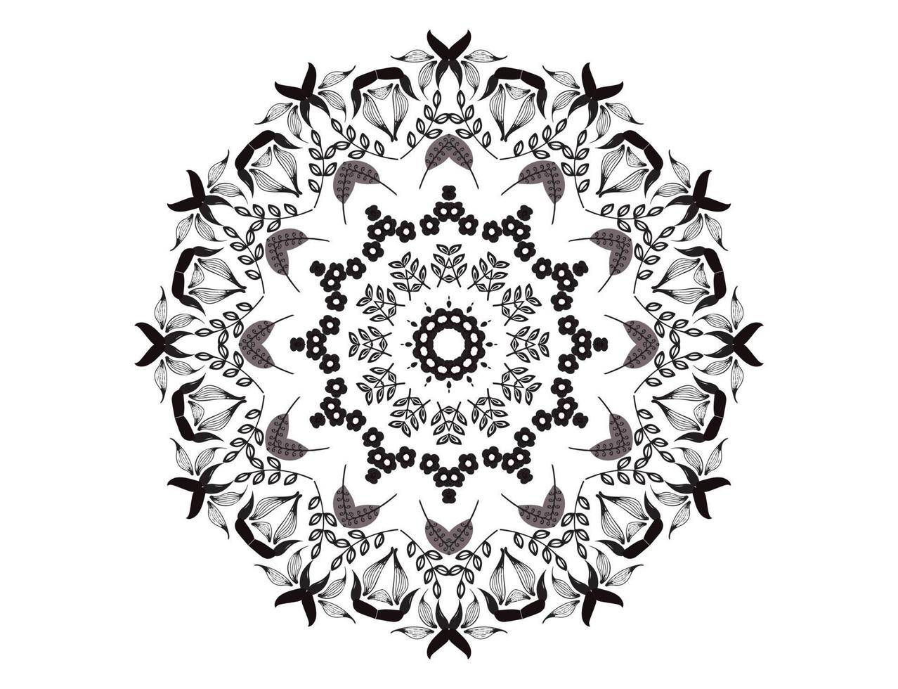 Mandala Design, mandala background ,mandala design for coloring page vector
