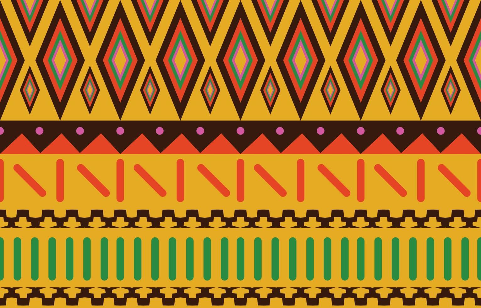 Navajo native american fabric seamless pattern,geometric tribal ethnic traditional background, design elements, design for carpet,wallpaper,clothing,rug,interior,embroidery vector illustration.