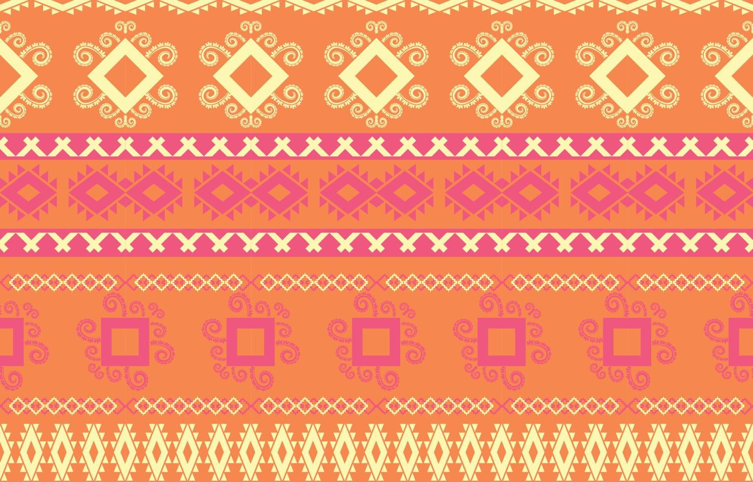 patrón étnico tribal oriental geométrico africano. fondo tradicional. diseño para moqueta, papel pintado, ropa, envoltura, batik, tela, estilo de bordado de ilustración vectorial. vector