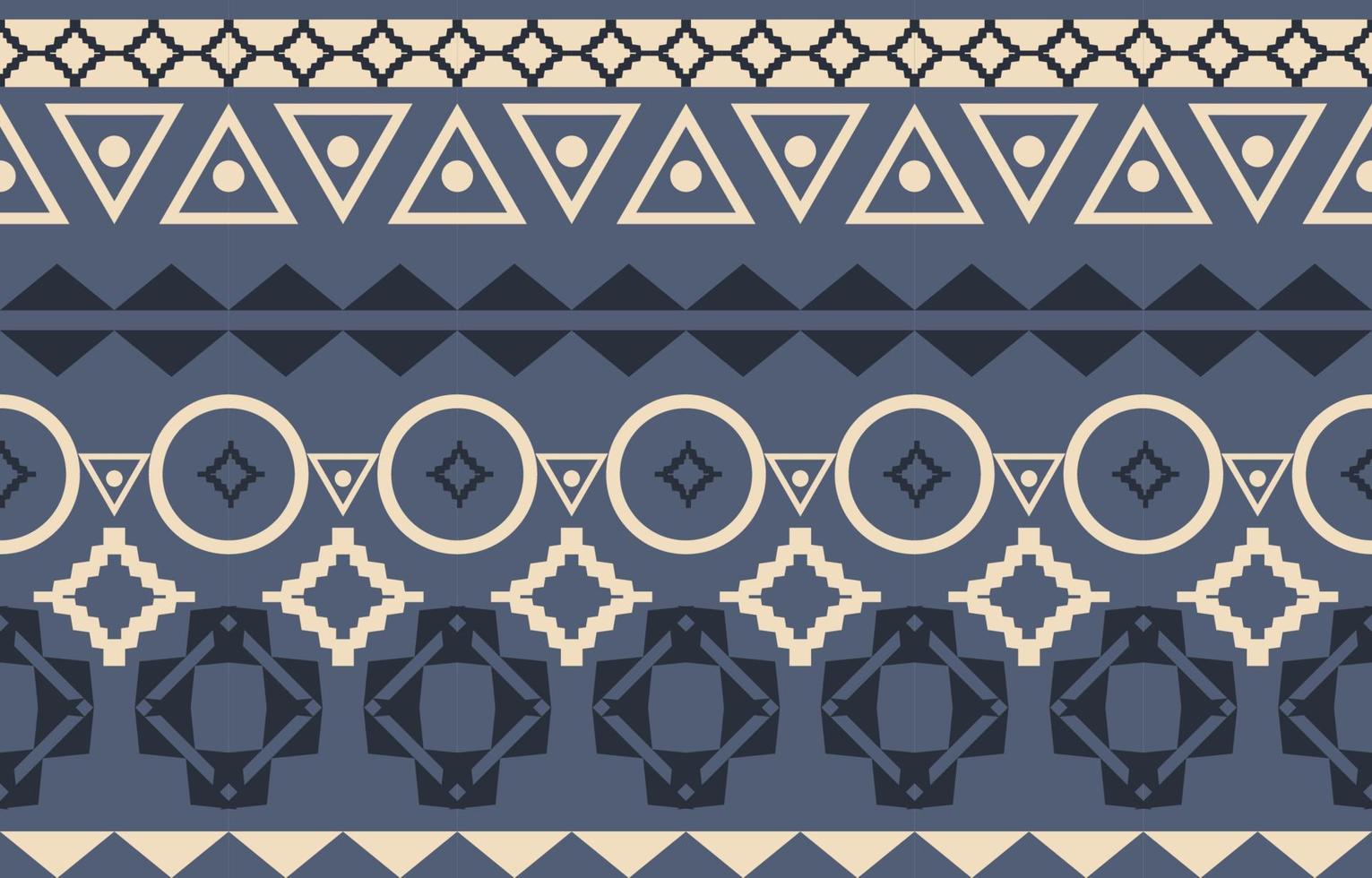 Navajo native american fabric seamless pattern,geometric tribal ethnic traditional background, design elements, design for carpet,wallpaper,clothing,rug,interior,embroidery vector illustration.