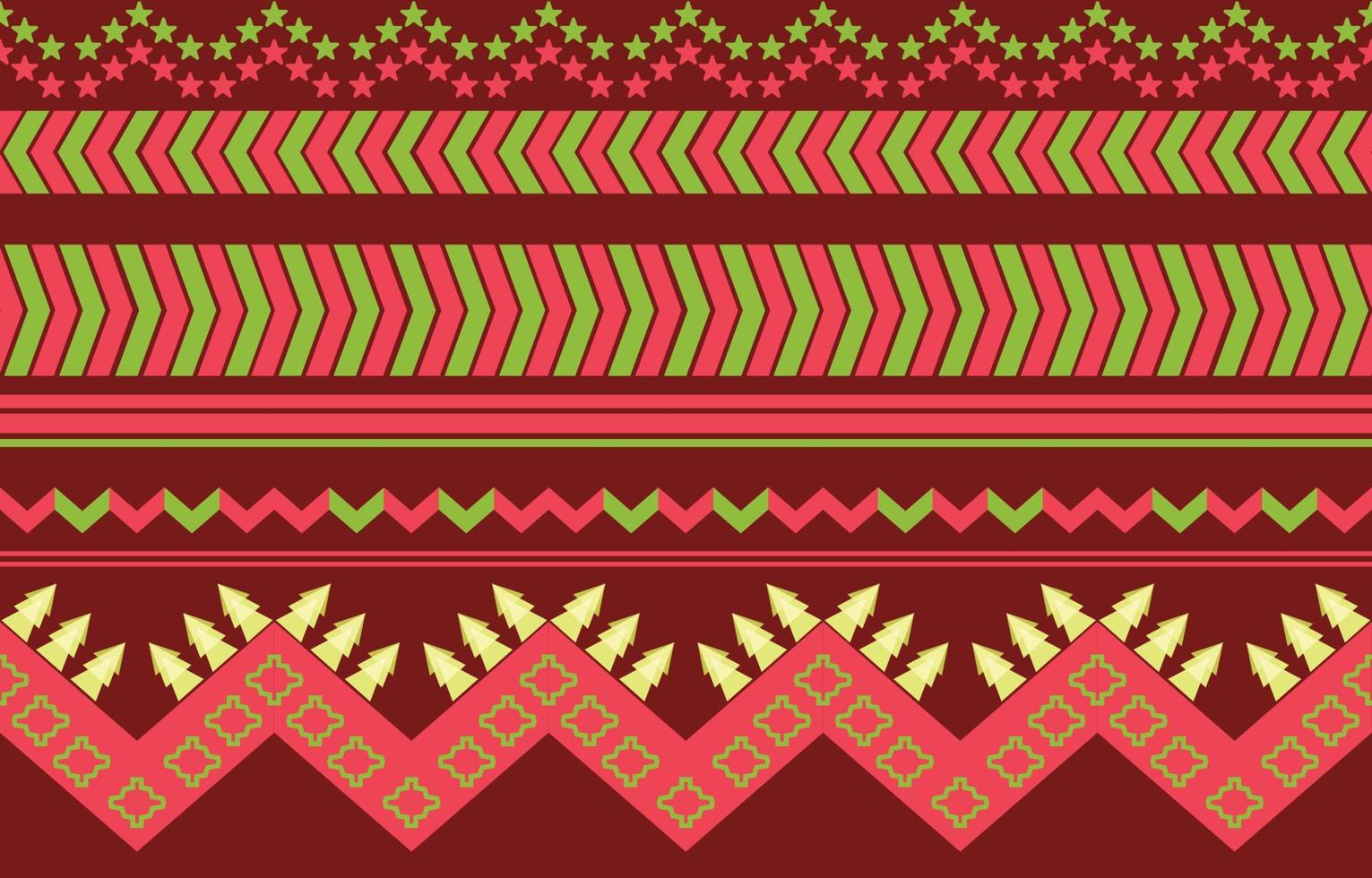 Seamless pattern zigzag chevron, geometric fabric pattern, textile illustration vector, printing, Christmas New Year festival wrapping paper. vector