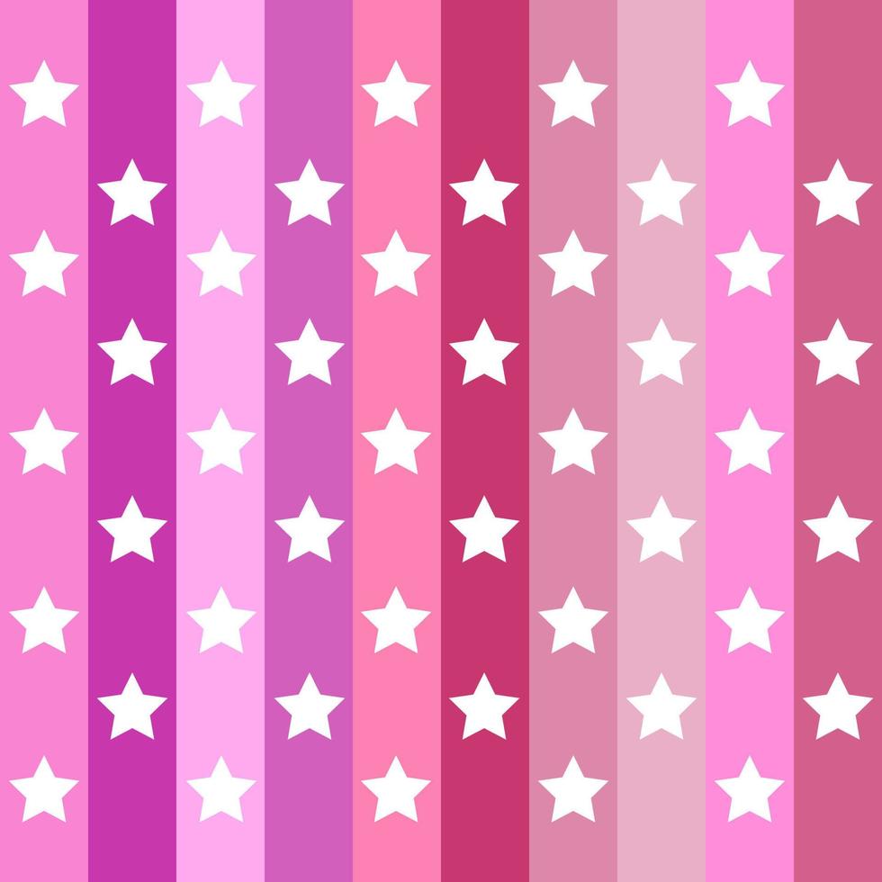 stars and stripes pattern background vector