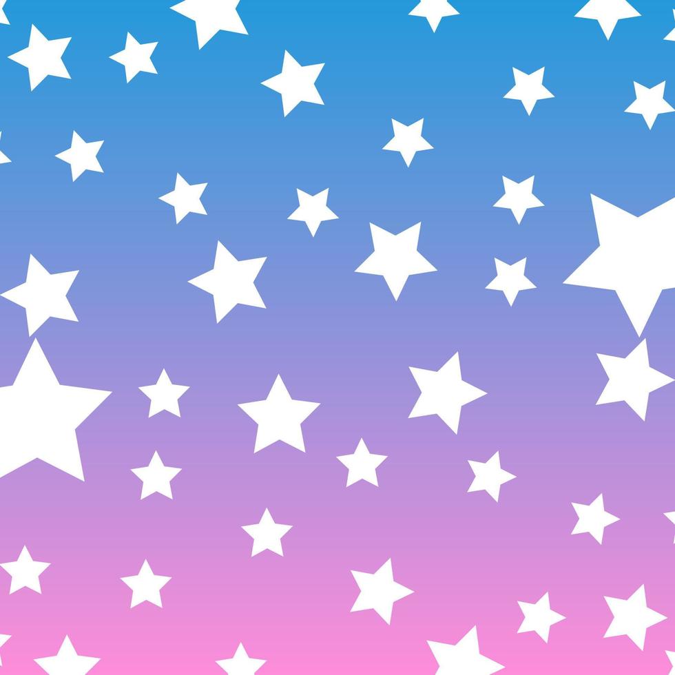 stars pattern background design vector