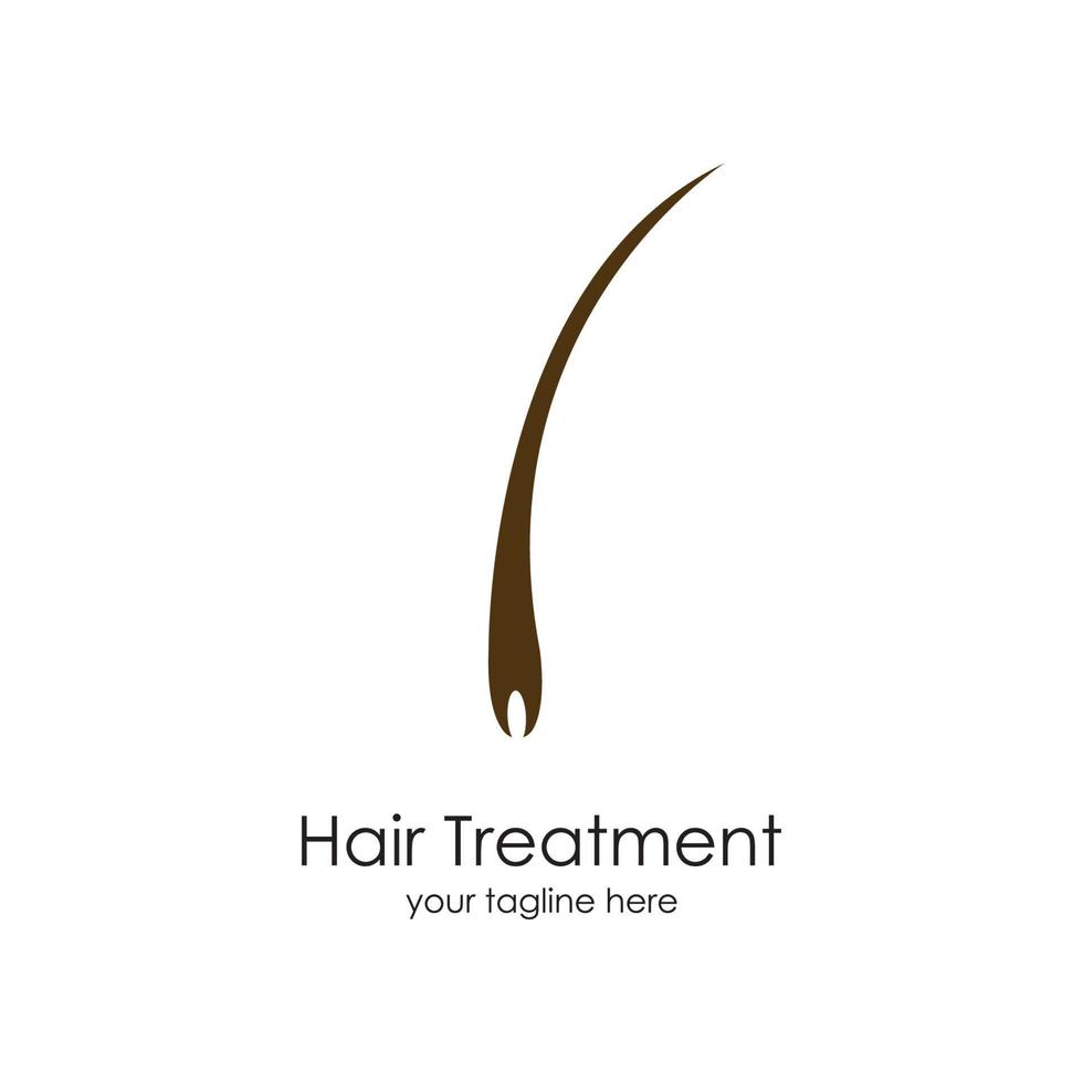 Hair treatments vector icon Illustration design template.