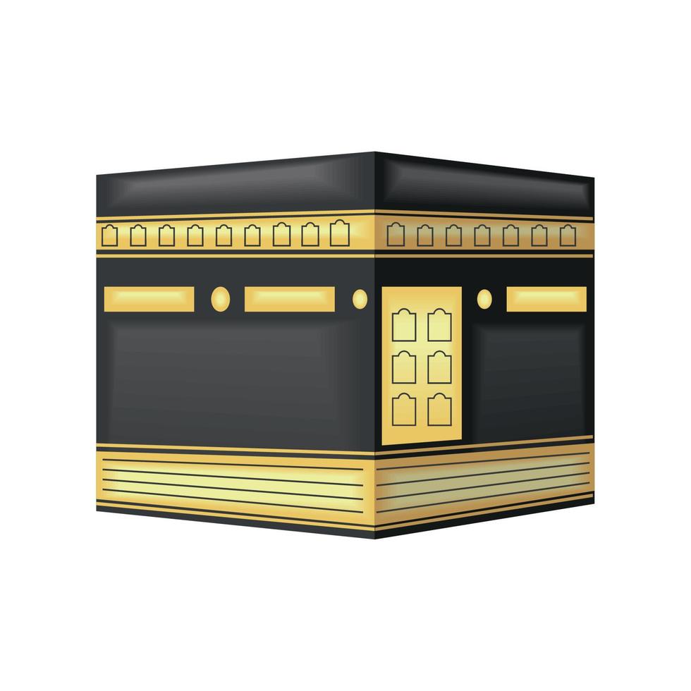 Mecca muslim culture vector
