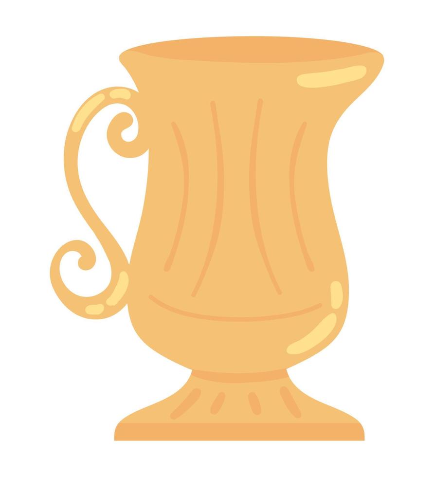 ancient vase icon vector