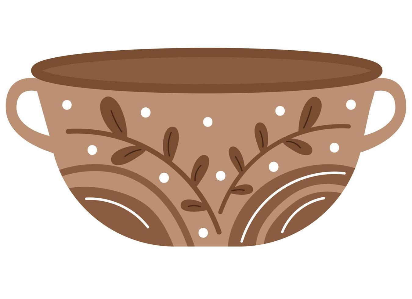 cuenco, cocina, icono vector