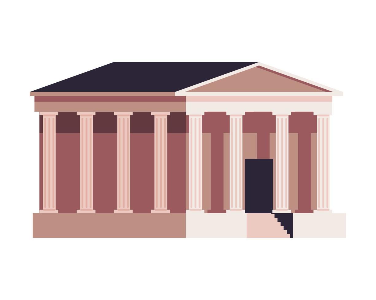 justice court building vector