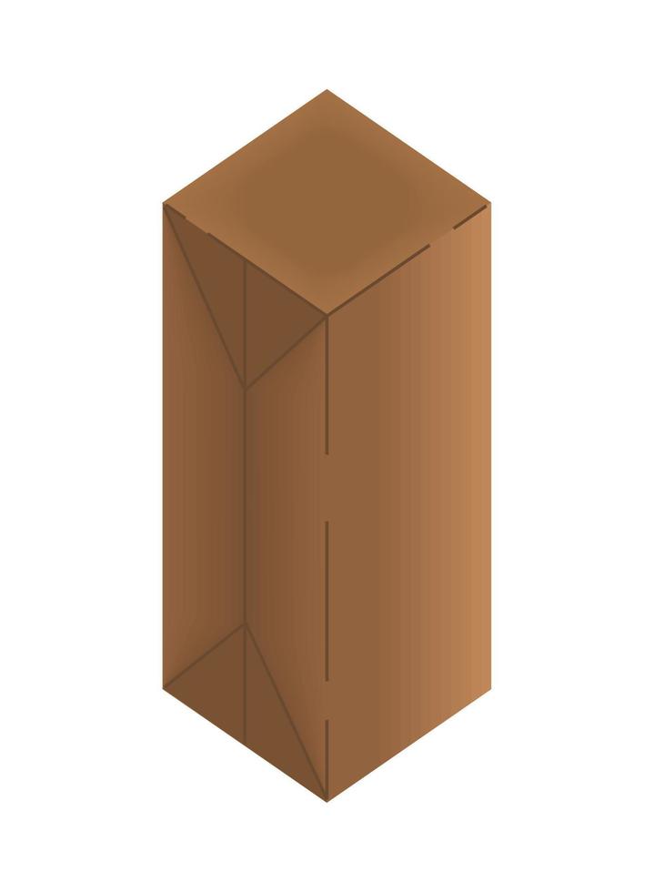 box eco packaging vector