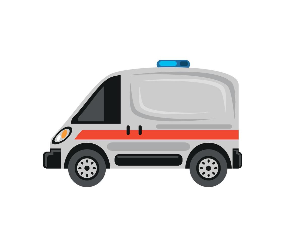 ambulance transport icon vector
