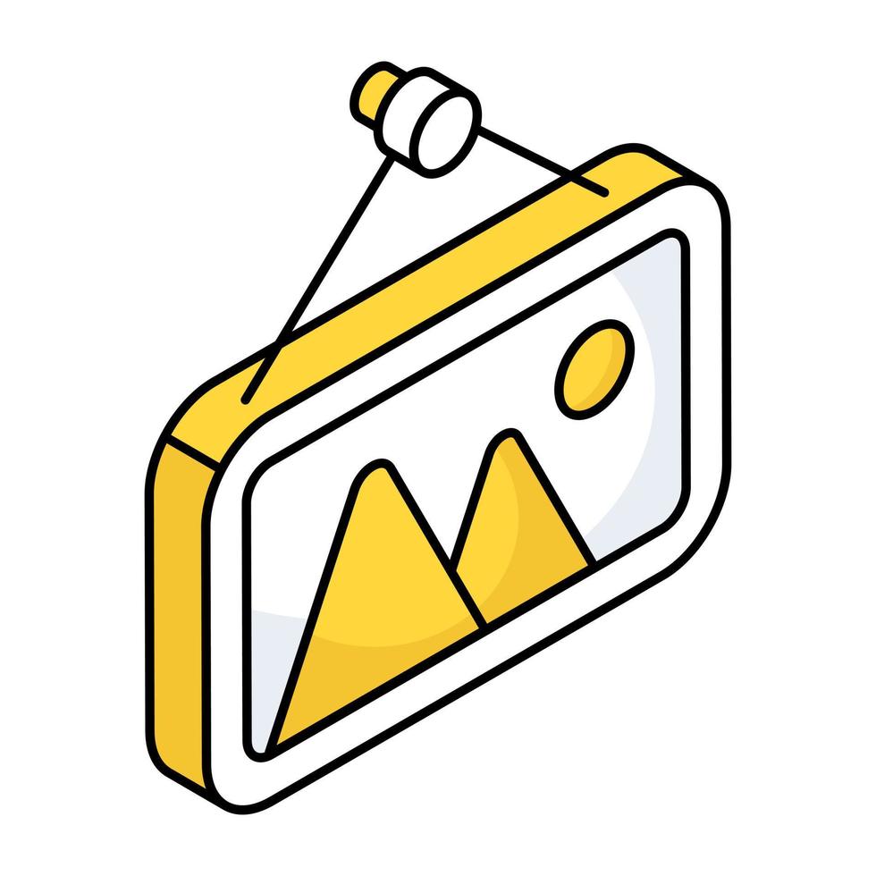 Perfect design icon of photo vector