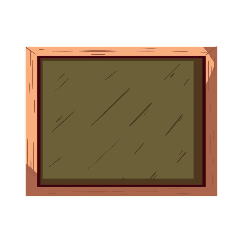 school chalkboard icon vector