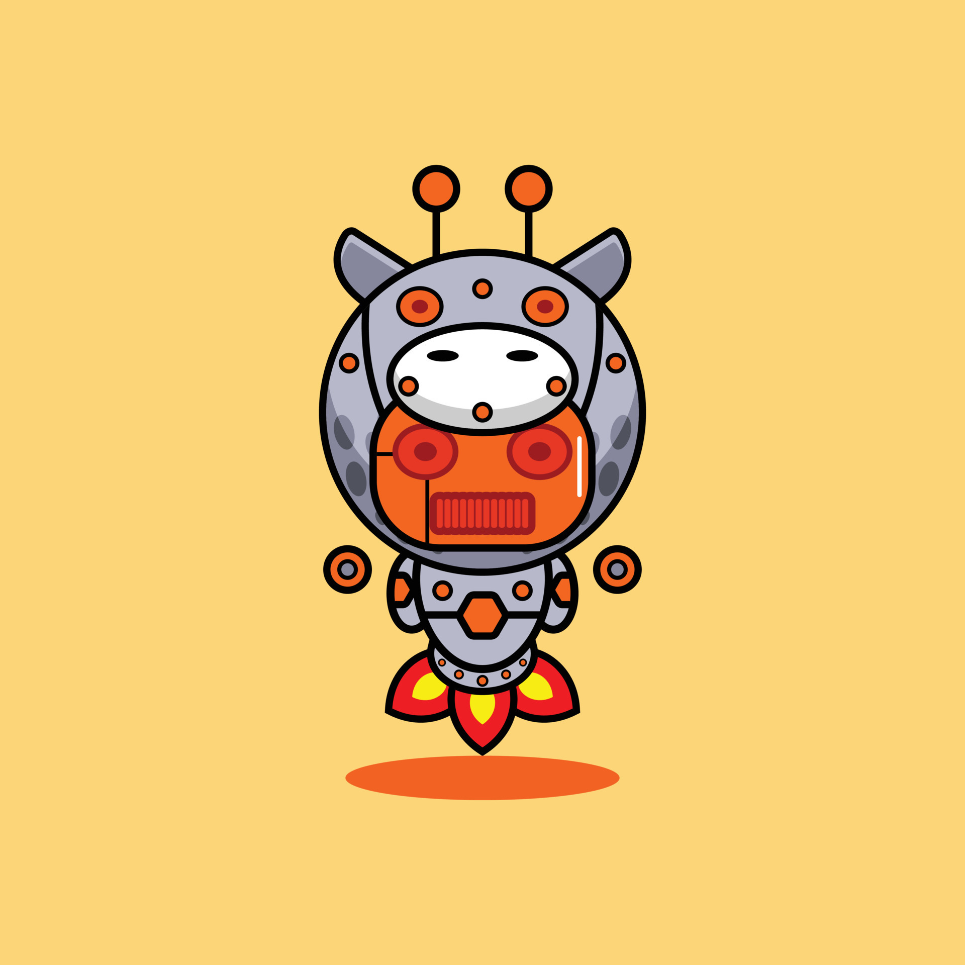 vector illustration of cartoon character mascot costume animal rocket cute robot giraffe 13792216 Vector Art at Vecteezy vector illustration of cartoon character mascot costume animal rocket cute robot giraffe 13792216 Vector Art at Vecteezy