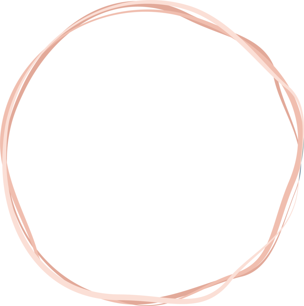 A circular frame of tree branches used for decoration png