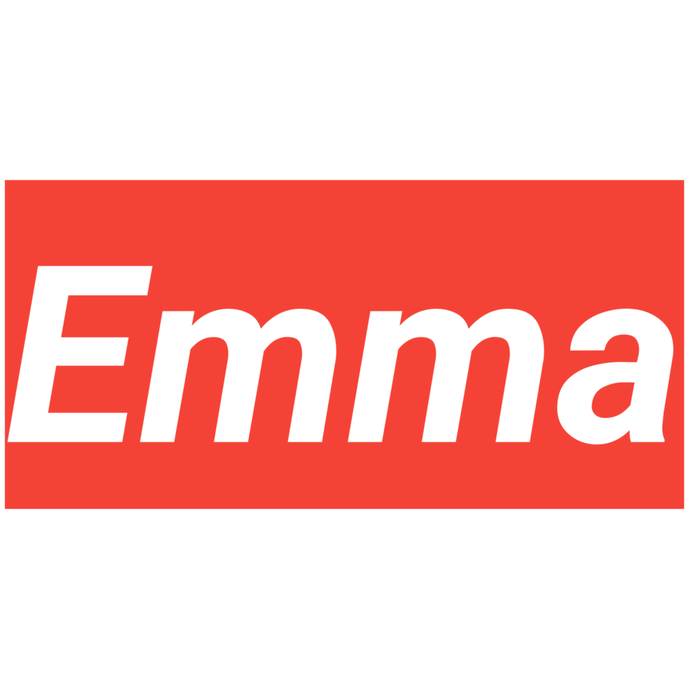 name emma red background png