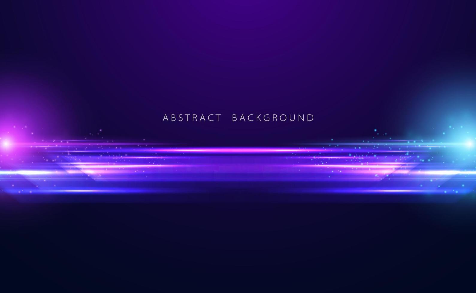Abstract background technology motion speed light blue purple high speed light effect motion high speed movement Futuristic on hi-tech blue purple background. vector