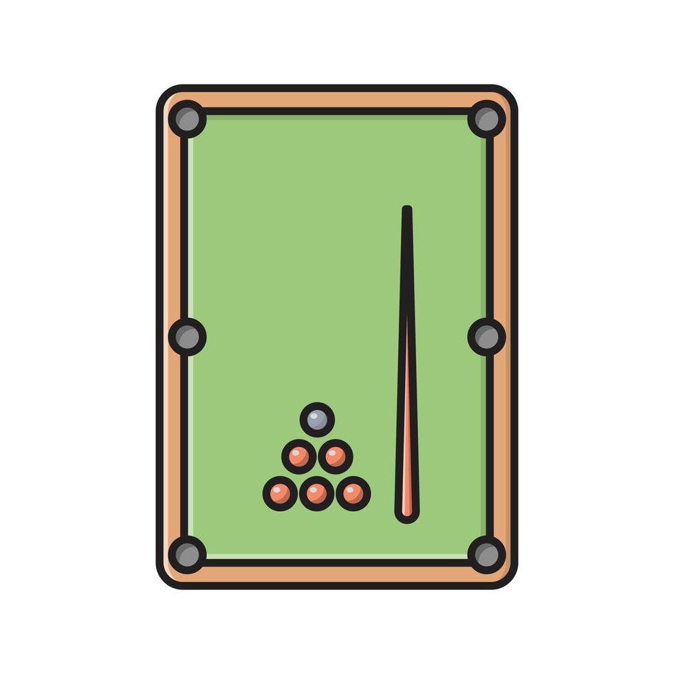 billiard vector illustration on a background.Premium quality symbols.vector icons for concept and graphic design.