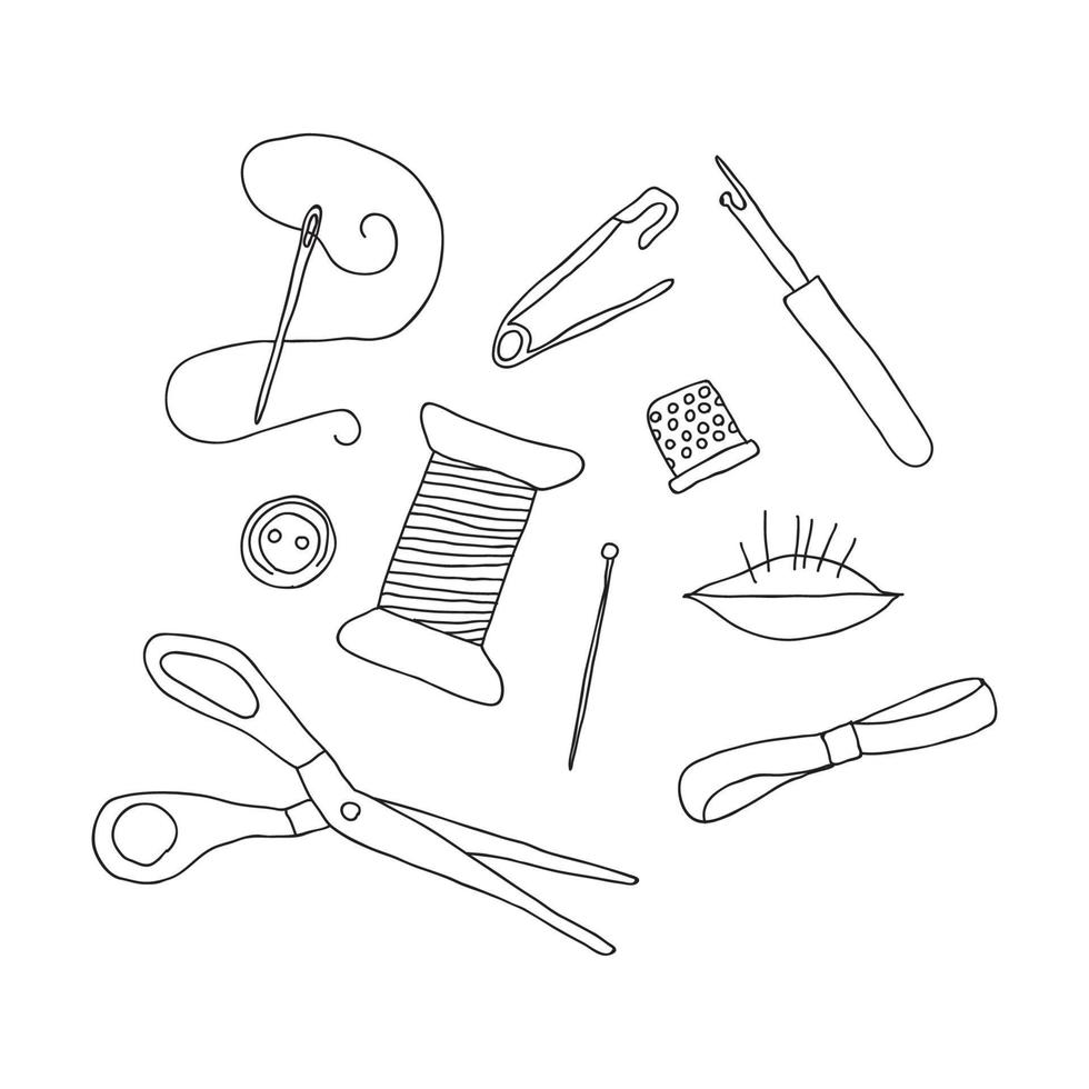 Products for Sewing vector