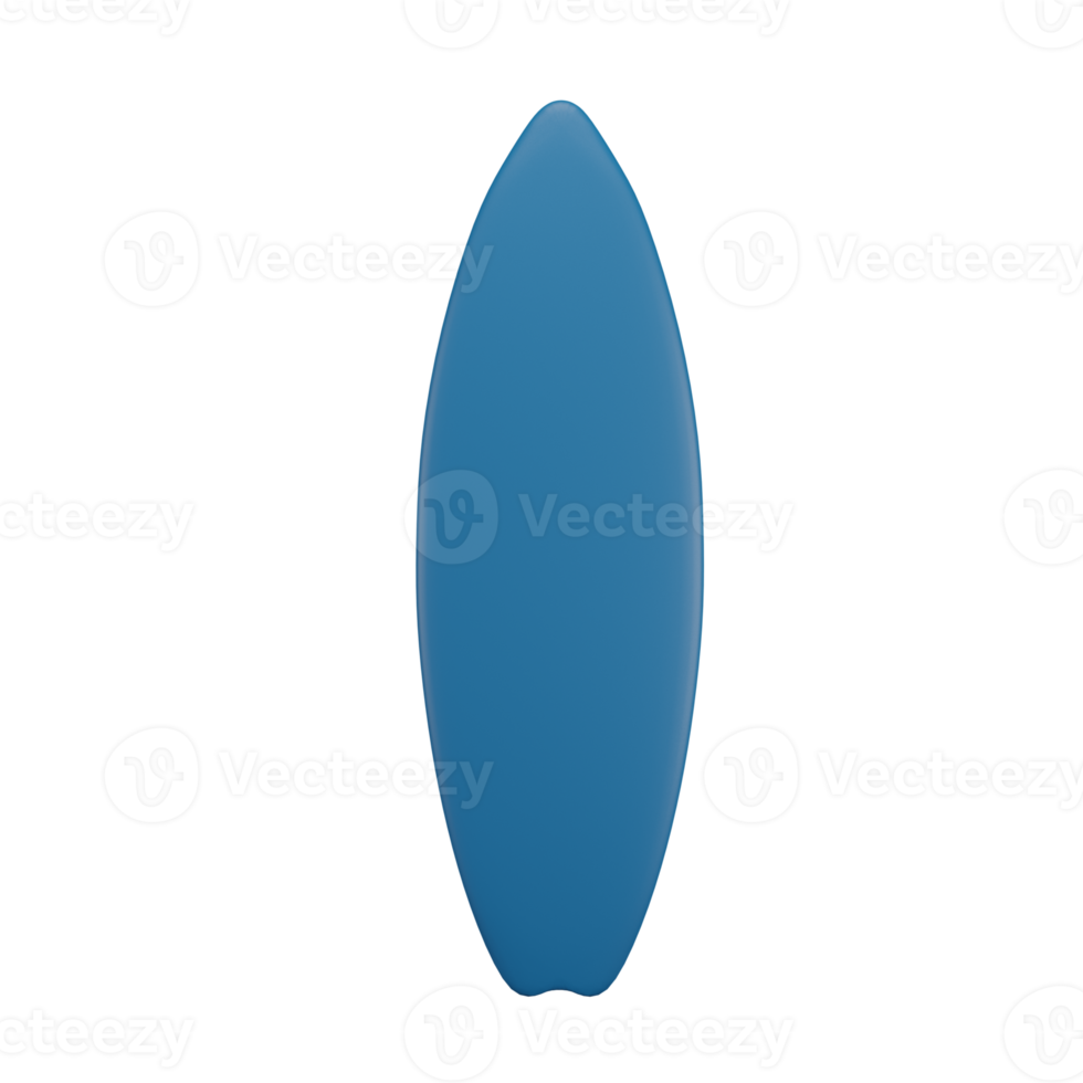 Surfboard 3d icon, perfect to use as an additional element in your poster, banner and template designs png