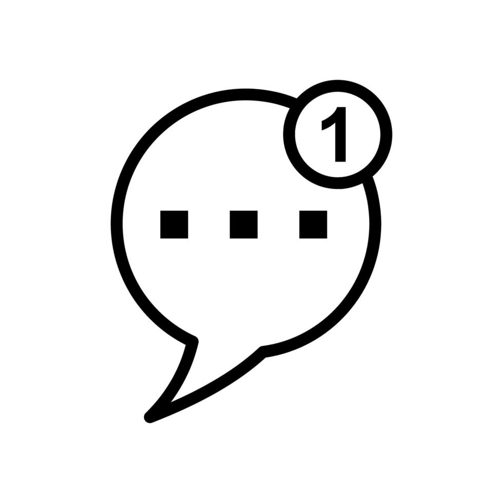 Speech bubble icon vector design templates