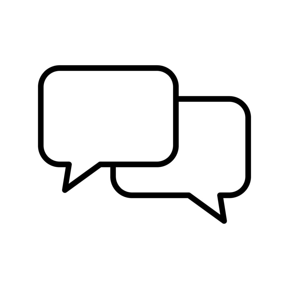 Speech bubble icon vector design templates