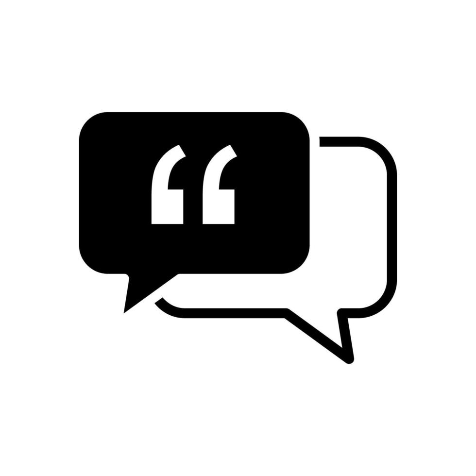 Speech bubble icon vector design templates