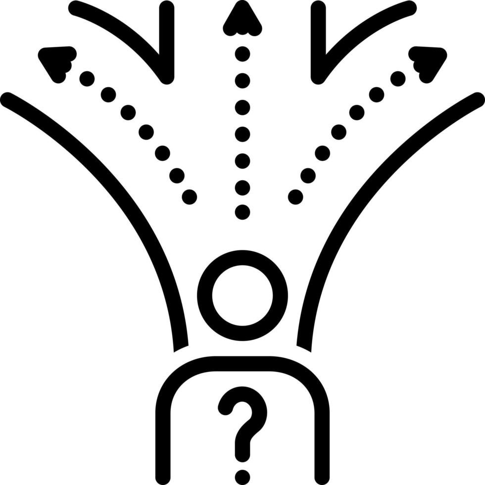 line icon for which vector