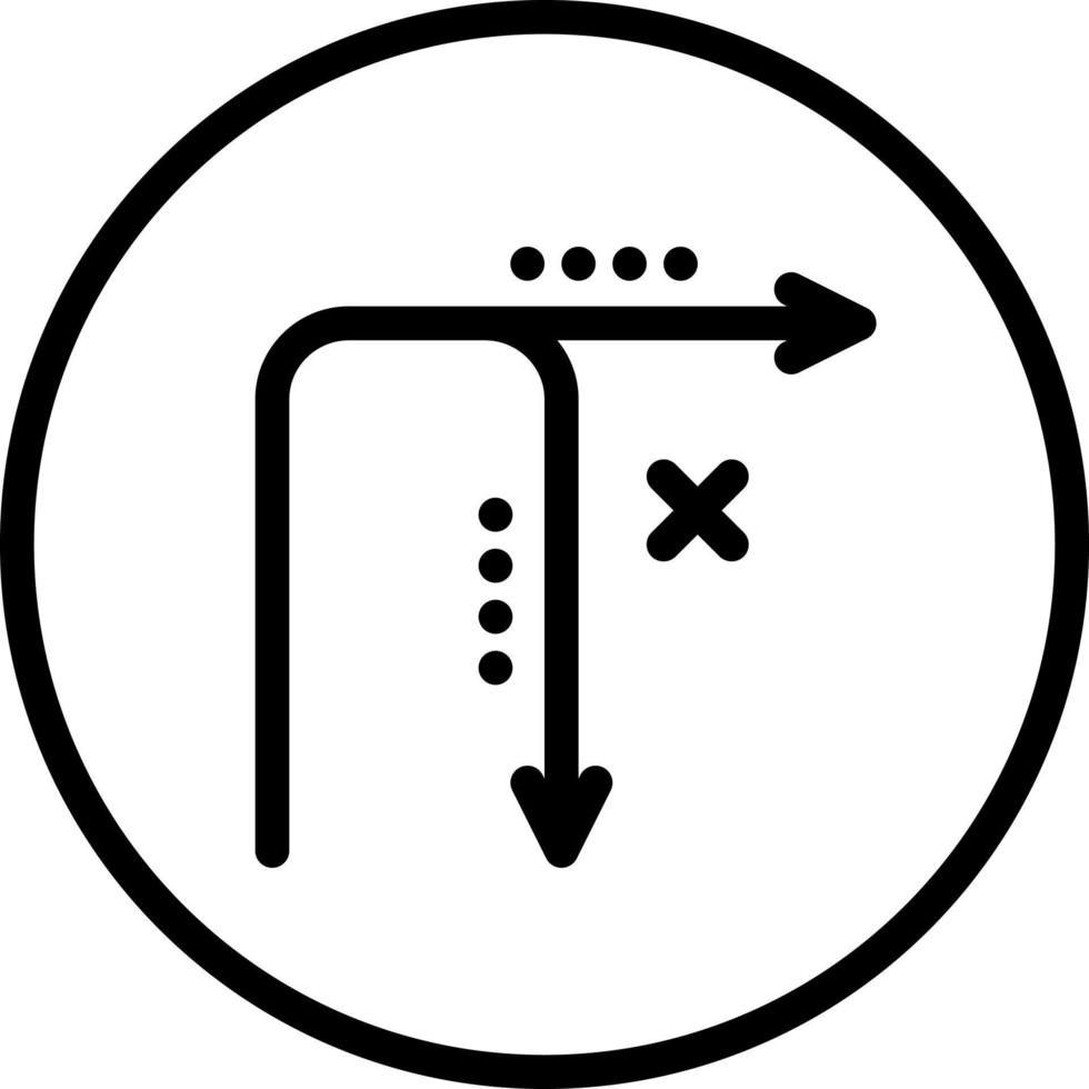 line icon for nor vector