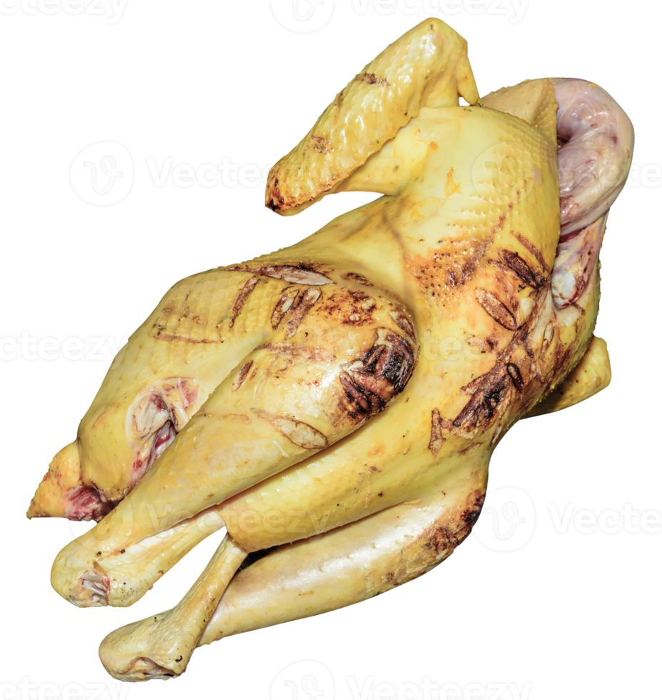Smoked chicken isolated png
