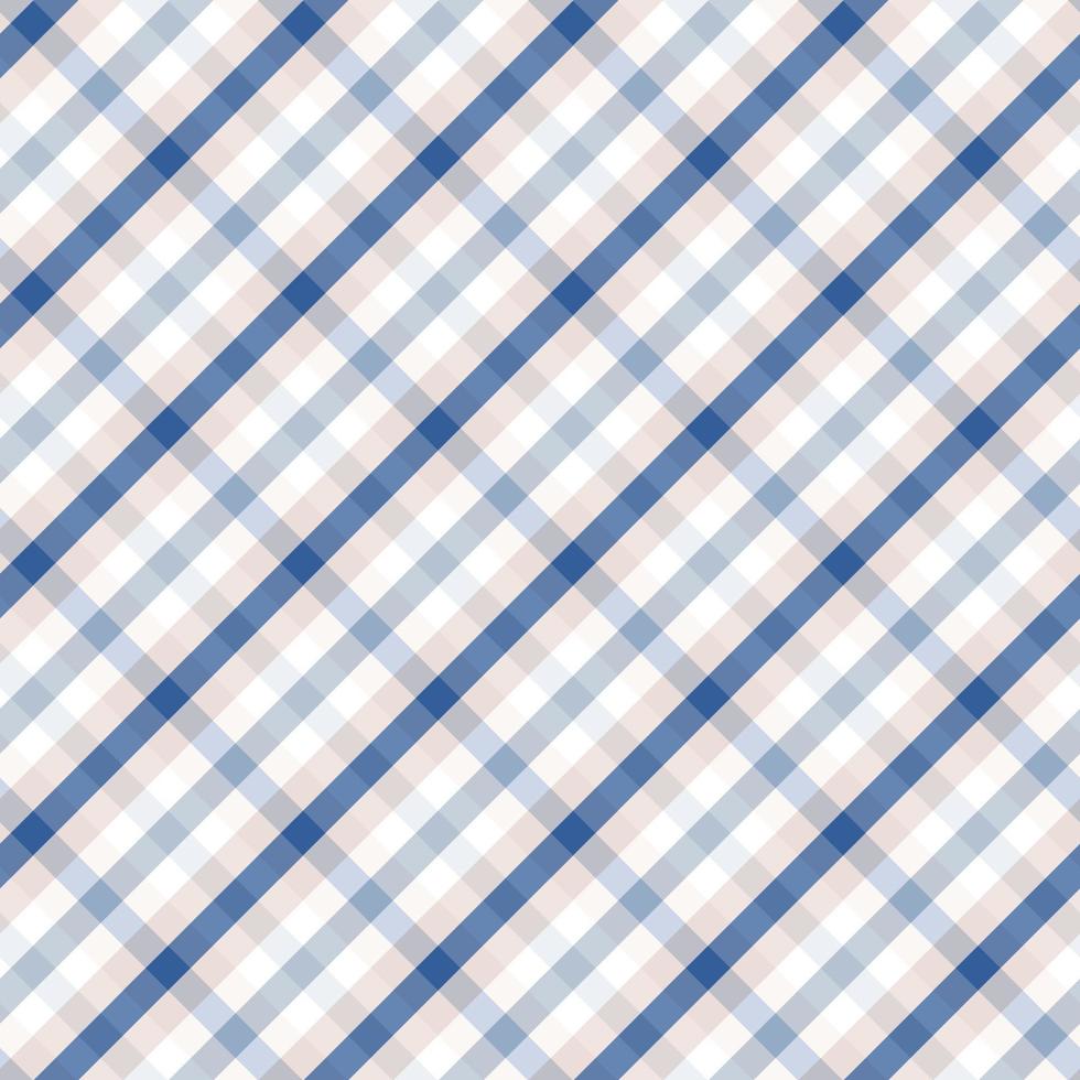 Seamless pattern of winter plaid in cool colours. Tartan design for wrapping paper, scrapbook, greeting card, celebration of Christmas, New Year, Winter holidays home decor, textile. vector