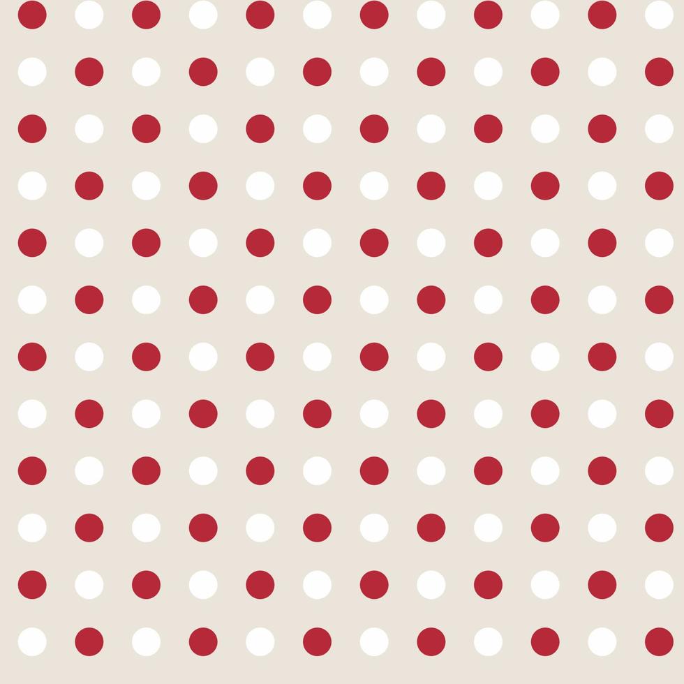 Seamless pattern of polka dots. Design for wrapping paper, scrapbook, greeting card, celebration of Christmas, New Year, Winter holidays home decor, textile. vector