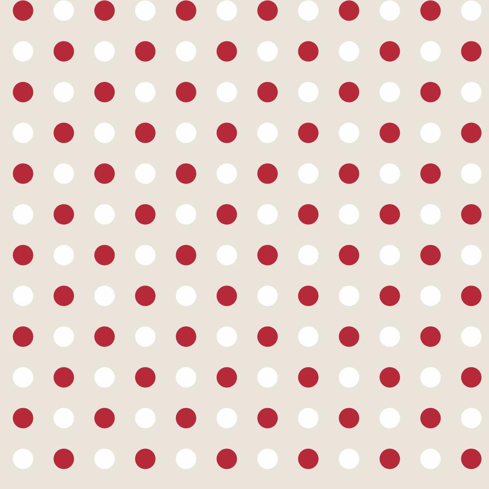 Seamless pattern of polka dots. Design for wrapping paper, scrapbook, greeting card, celebration of Christmas, New Year, Winter holidays home decor, textile. vector