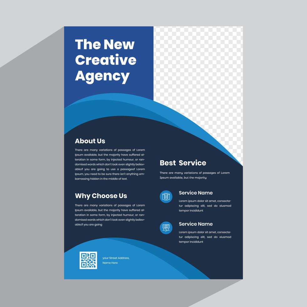 Corporate Flyer Template vector