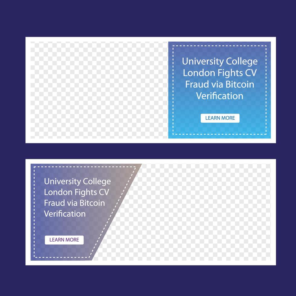 Corporate and Business Web Banners vector