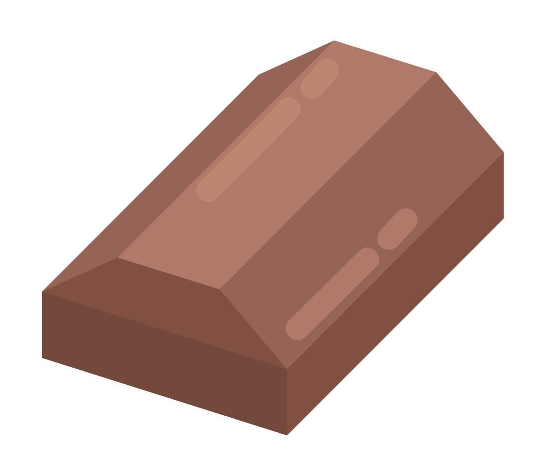 caramelo de cacao de chocolate vector