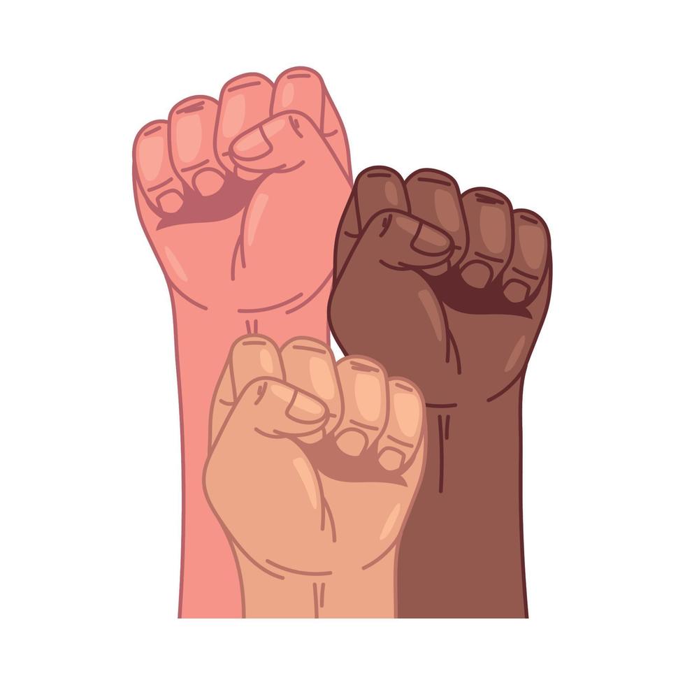 human rights day vector