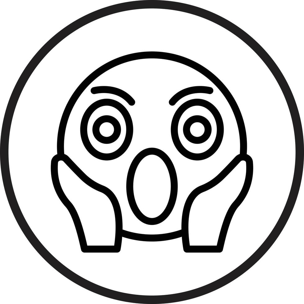Yelling Icon Style vector