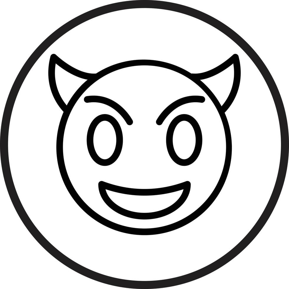 Devil Icon Style vector