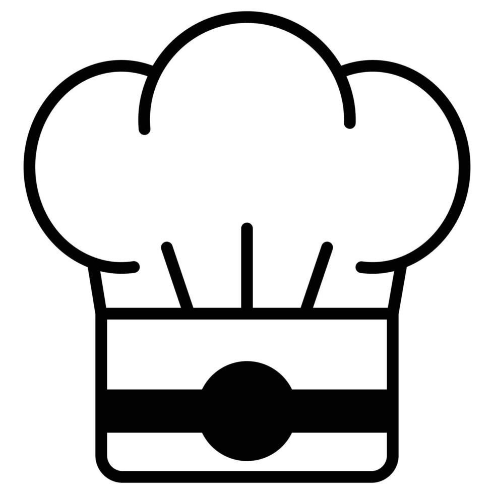 Chef hat  Which Can Easily Modify Or Edit vector