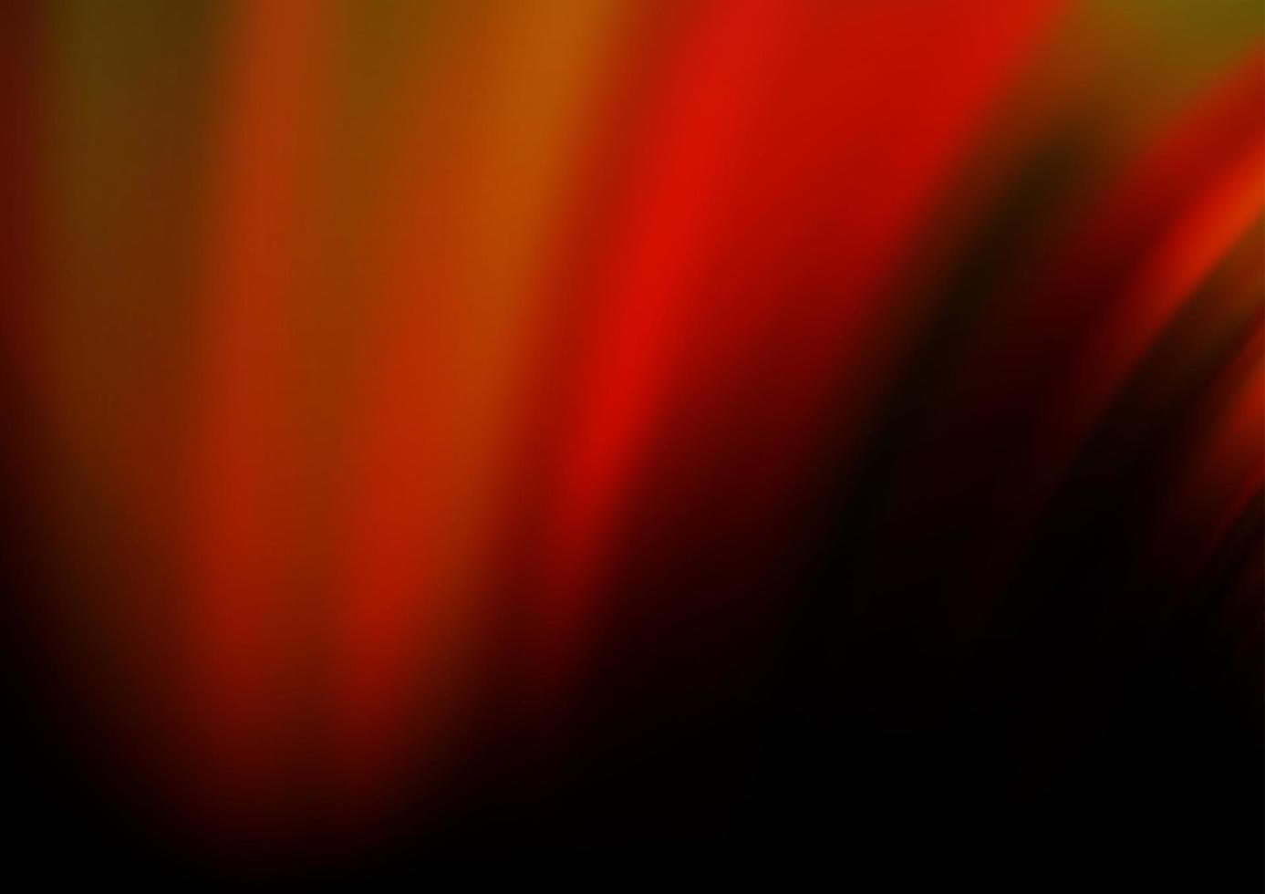 Dark Orange vector background with liquid shapes.