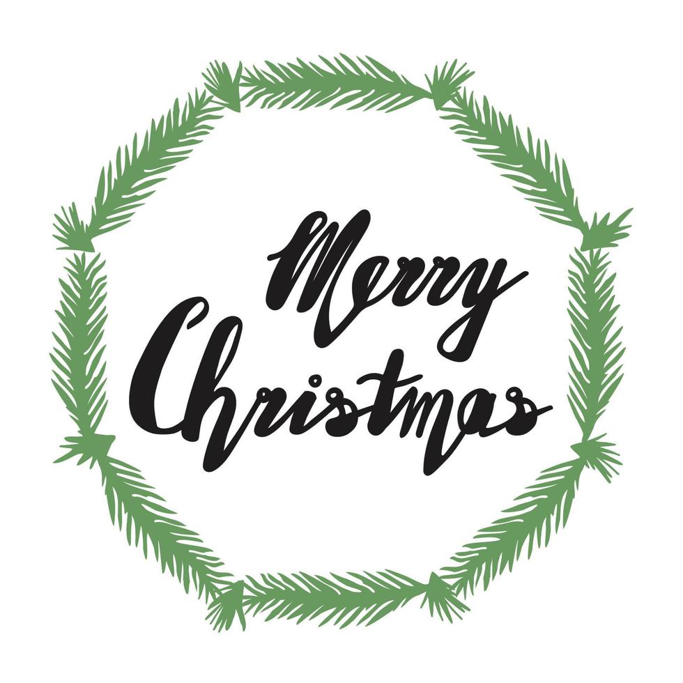 Christmas Hand Lettering Sign Holiday Vector Designs