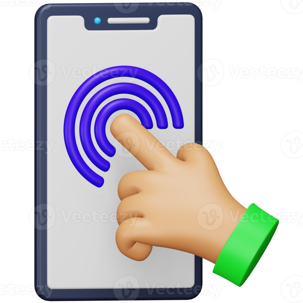 Interaction 3d rendering isometric icon. png