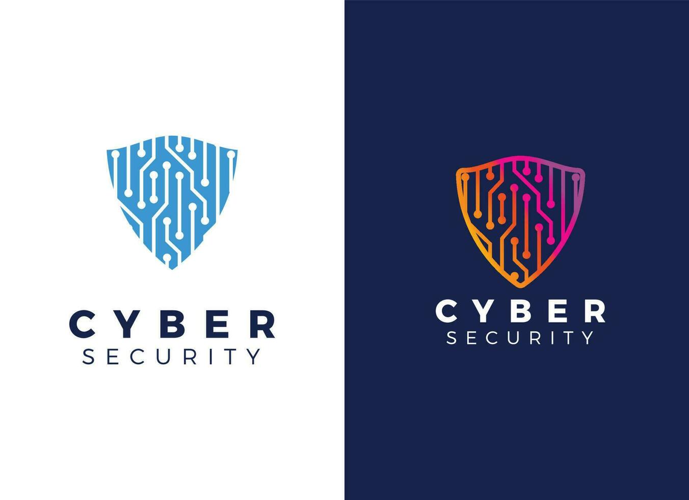 Security Tech Logo Inspiration vector