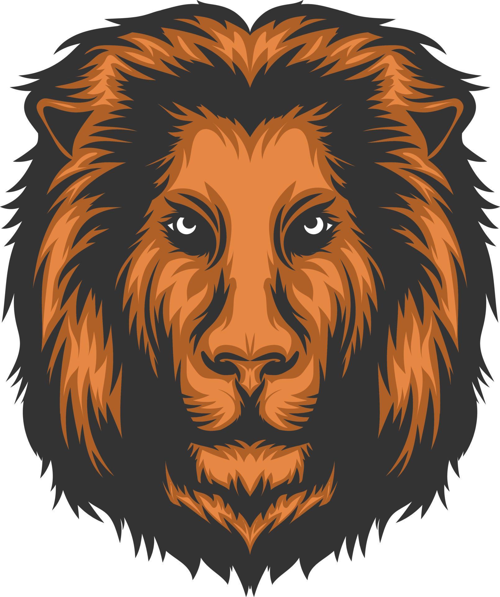 Lion Head Logo Template 13797499 Vector Art at Vecteezy