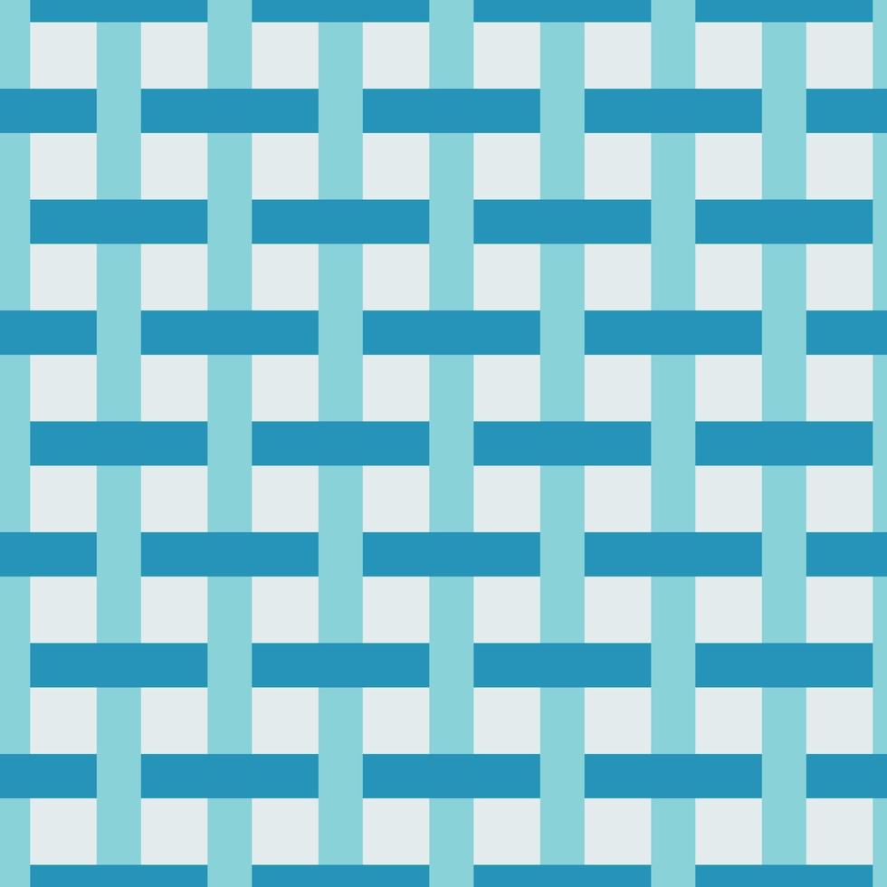 Checkered seamless pattern, blue squares on a white background, checkered background minimalism vector