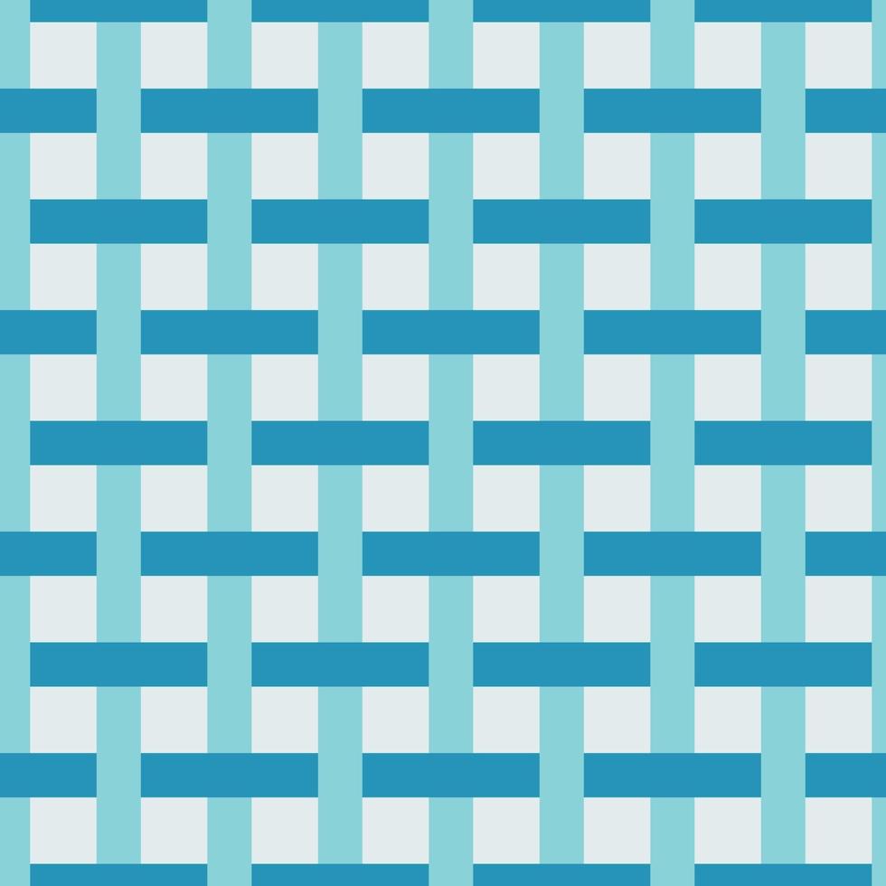 Checkered seamless pattern, blue squares on a white background, checkered background minimalism vector