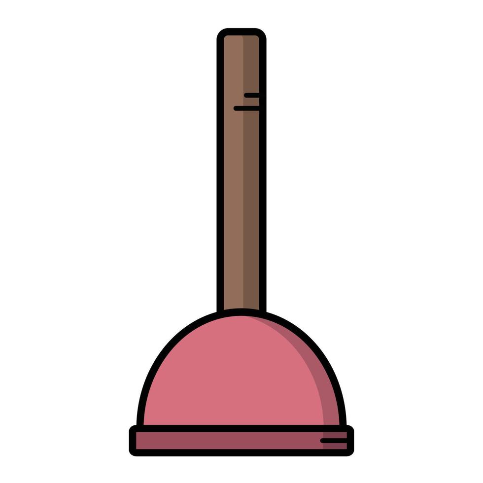 illustration of plunger vector