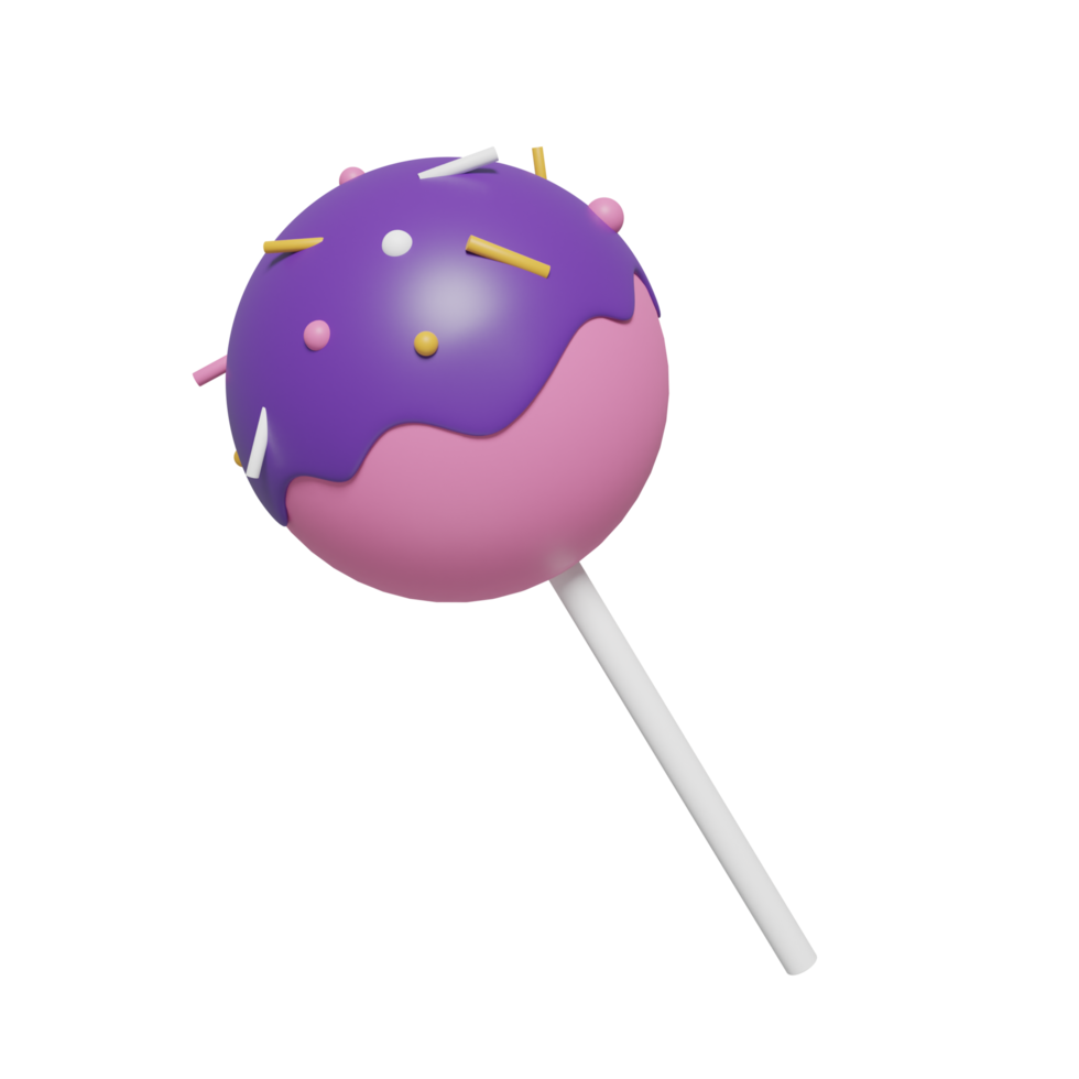 Blueberry Candy 3D Illustration 13799503 PNG