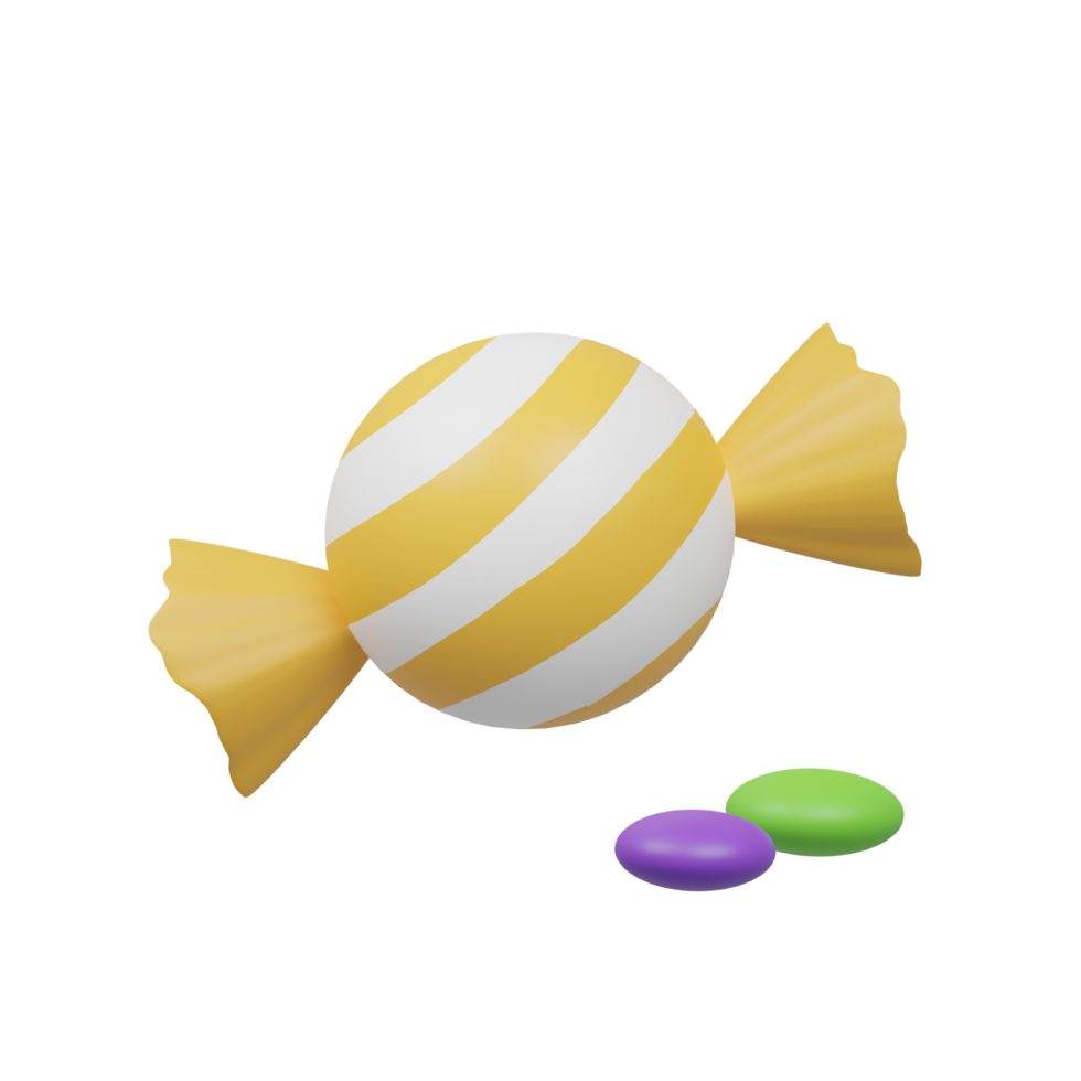 Candy 3D Illustration png